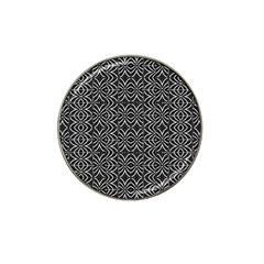 Black And White Tribal Print Hat Clip Ball Marker (10 Pack) by dflcprints