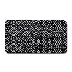 Black And White Tribal Print Medium Bar Mats by dflcprints