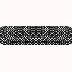 Black And White Tribal Print Large Bar Mats by dflcprints