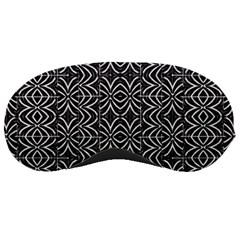 Black And White Tribal Print Sleeping Masks by dflcprints