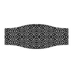 Black And White Tribal Print Stretchable Headband by dflcprints