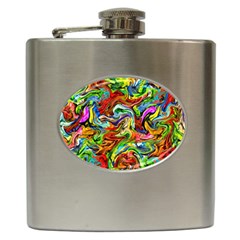 P 867 Hip Flask (6 Oz) by ArtworkByPatrick