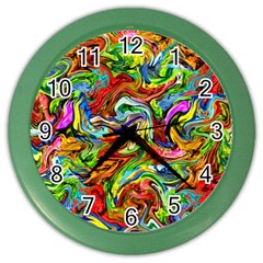 P 867 Color Wall Clocks by ArtworkByPatrick