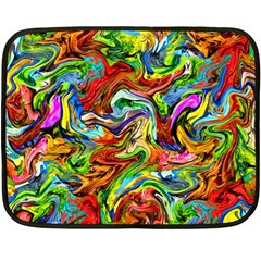 Pattern-21 Fleece Blanket (mini) by ArtworkByPatrick