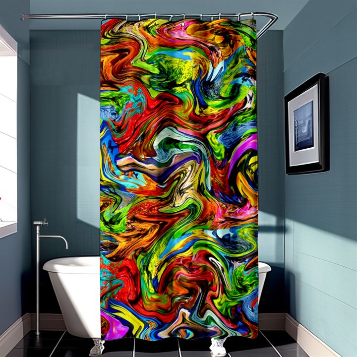 Pattern-21 Shower Curtain 36  x 72  (Stall) 