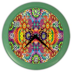 Artwork By Patrick-pattern-22 Color Wall Clocks by ArtworkByPatrick