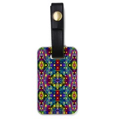 Artwork By Patrick-pattern-23 Luggage Tags (one Side)  by ArtworkByPatrick