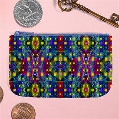 Artwork By Patrick-pattern-23 Large Coin Purse by ArtworkByPatrick