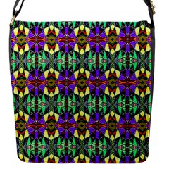 Artwork By Patrick-pattern-24 Flap Messenger Bag (s) by ArtworkByPatrick