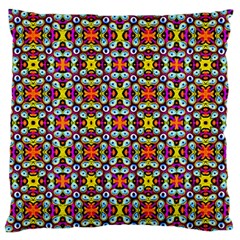 Pattern-28 Large Flano Cushion Case (one Side) by ArtworkByPatrick