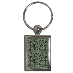 Camouflage Ornate Pattern Key Chains (rectangle)  by dflcprints