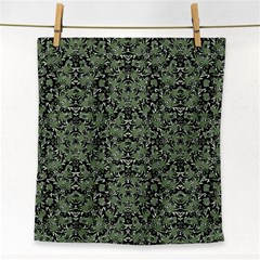 Camouflage Ornate Pattern Face Towel by dflcprints