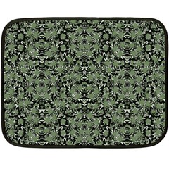 Camouflage Ornate Pattern Fleece Blanket (mini)