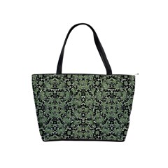 Camouflage Ornate Pattern Shoulder Handbags by dflcprints