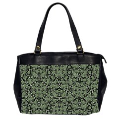 Camouflage Ornate Pattern Office Handbags (2 Sides)  by dflcprints