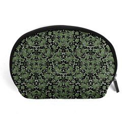 Camouflage Ornate Pattern Accessory Pouches (large)  by dflcprints