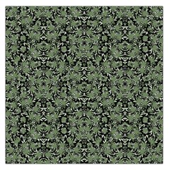 Camouflage Ornate Pattern Large Satin Scarf (square) by dflcprints