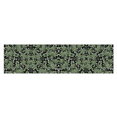 Camouflage Ornate Pattern Satin Scarf (oblong) by dflcprints