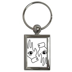 Hands Key Chains (rectangle)  by ExtraSpicy