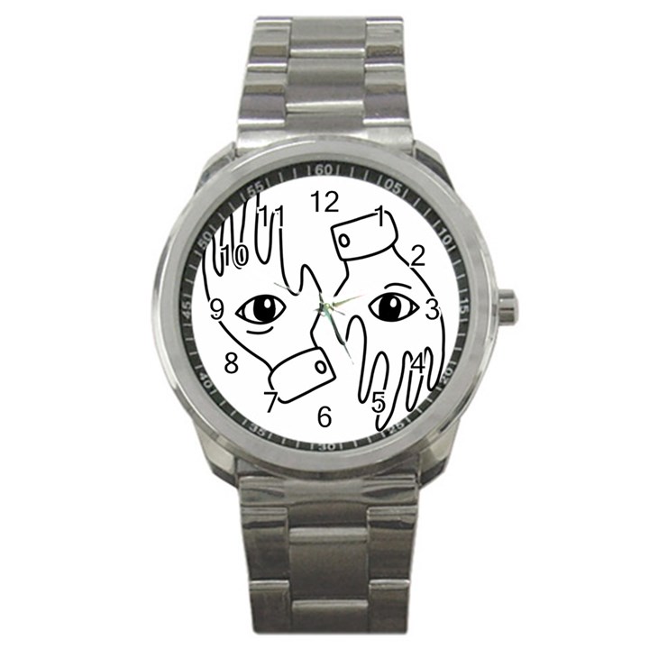 Hands Sport Metal Watch