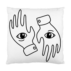 Hands Standard Cushion Case (two Sides) by ExtraSpicy