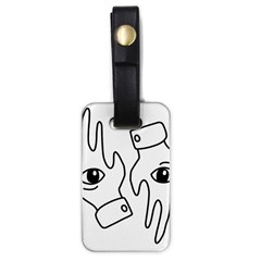 Hands Luggage Tags (one Side) 