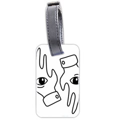 Hands Luggage Tags (two Sides)