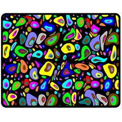 Artwork By Patrick-pattern-30 Fleece Blanket (medium)  by ArtworkByPatrick