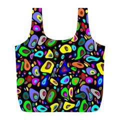 Artwork By Patrick-pattern-30 Full Print Recycle Bags (l)  by ArtworkByPatrick