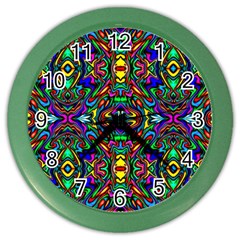 Artwork By Patrick-pattern-31 Color Wall Clocks by ArtworkByPatrick