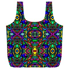 Artwork By Patrick-pattern-31 Full Print Recycle Bags (l)  by ArtworkByPatrick