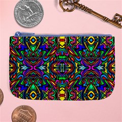 Artwork By Patrick-pattern-31 Large Coin Purse by ArtworkByPatrick