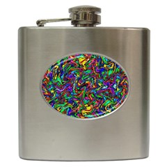 Artwork By Patrick-pattern-31 1 Hip Flask (6 Oz) by ArtworkByPatrick