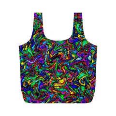 Artwork By Patrick-pattern-31 1 Full Print Recycle Bags (m)  by ArtworkByPatrick