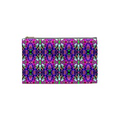 Pattern-32 Cosmetic Bag (small)  by ArtworkByPatrick