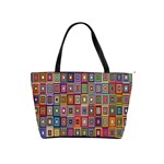 ARTWORK BY PATRICK-Pattern-33 Shoulder Handbags Front