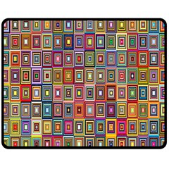 Artwork By Patrick-pattern-33 Fleece Blanket (medium)  by ArtworkByPatrick