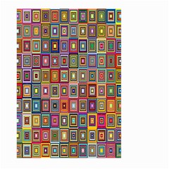 Artwork By Patrick-pattern-33 Large Garden Flag (two Sides) by ArtworkByPatrick