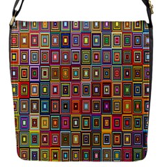 Artwork By Patrick-pattern-33 Flap Messenger Bag (s) by ArtworkByPatrick