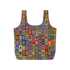 Artwork By Patrick-pattern-33 Full Print Recycle Bags (s)  by ArtworkByPatrick