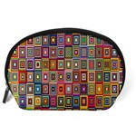 ARTWORK BY PATRICK-Pattern-33 Accessory Pouches (Large)  Back