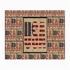 Usa Small Glasses Cloth (2-side) by ArtworkByPatrick