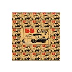 55 Chevy Satin Bandana Scarf Front