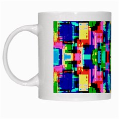 Artwork By Patrick--colorful-1 White Mugs by ArtworkByPatrick