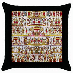 2 9 Throw Pillow Case (black) by ArtworkByPatrick