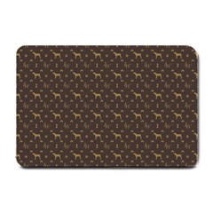 Louis Weim Luxury Dog Attire Small Doormat  by PodArtist