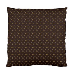 Louis Dachshund  Luxury Dog Attire Standard Cushion Case (one Side) by PodArtist