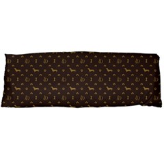 Louis Dachshund  Luxury Dog Attire Body Pillow Case Dakimakura (two Sides) by PodArtist