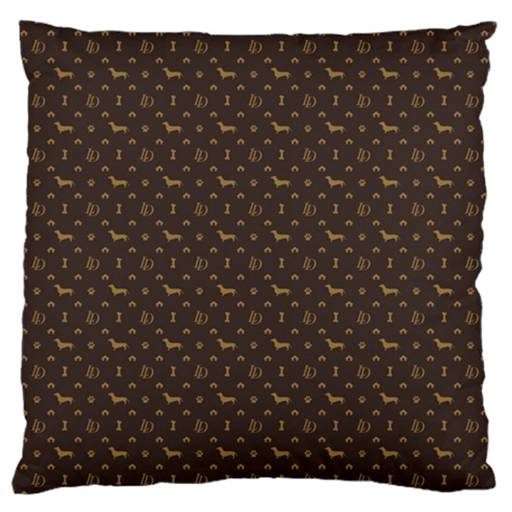 Louis Dachshund  Luxury Dog Attire Standard Flano Cushion Case (One Side)