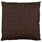 Louis Dachshund  Luxury Dog Attire Large Flano Cushion Case (Two Sides) Front